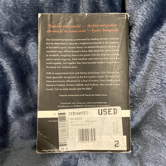 📚Cervantes by Don Quixote Penguin Classics used paperback book. One size. - Picture 2 of 7